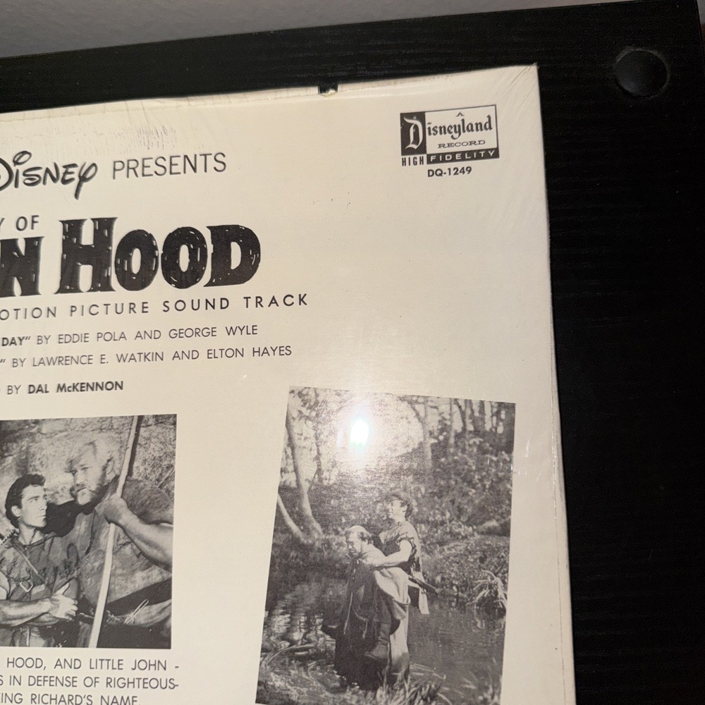 Walt Disney The Story Of Robin Hood Vintage Vinyl Record LP Rare Sealed DQ1249 - Picture 9 of 16